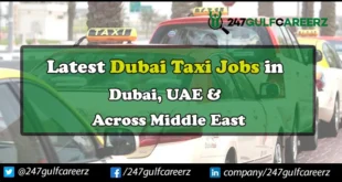 Dubai Taxi Jobs