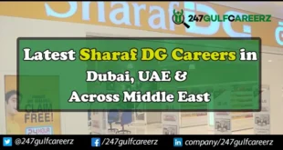 Sharaf DG Careers