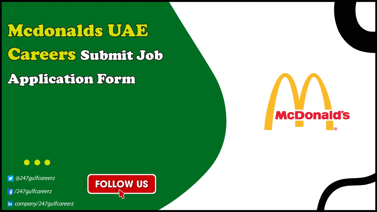 Mcdonalds UAE Careers