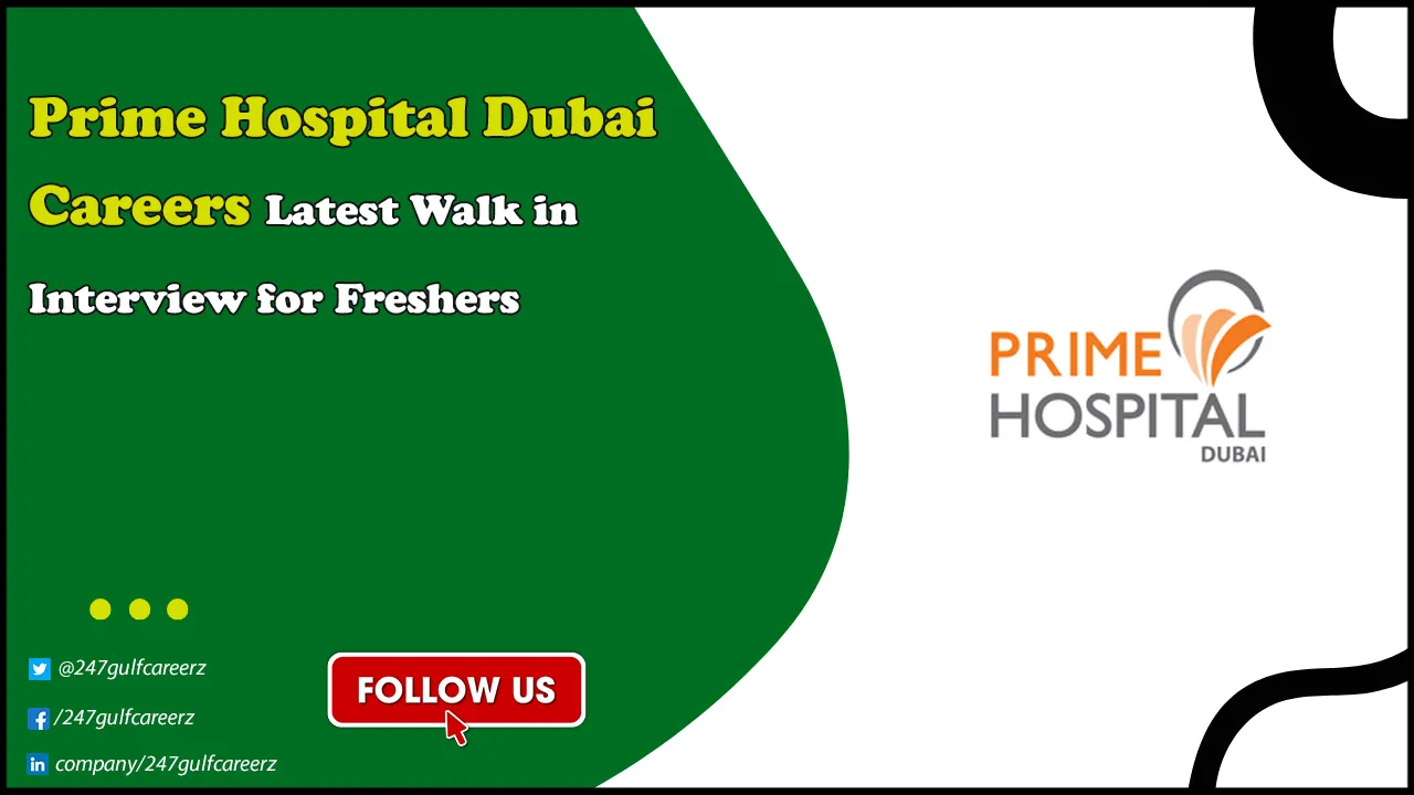 Prime Hospital Dubai Careers