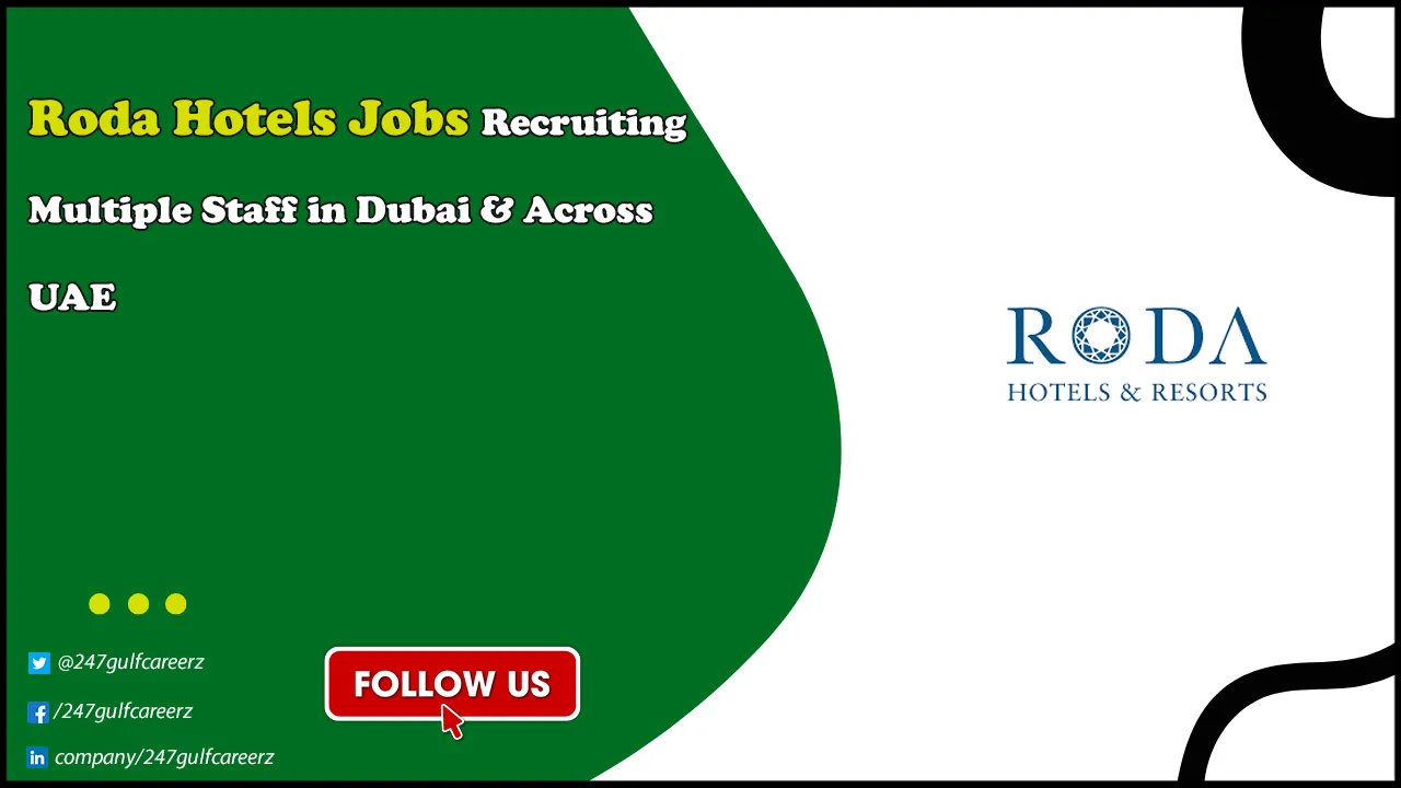 Roda Hotels Jobs